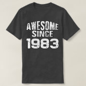 Geweldige sinds 19831 t-shirt (Design voorkant)