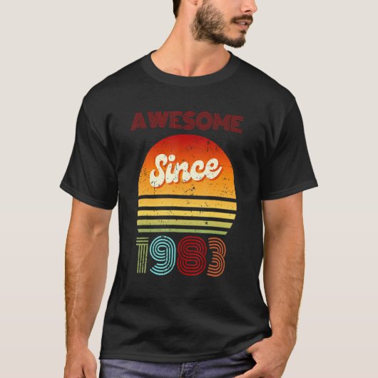 Geweldige sinds 1983 39e Verjaardag OL T-shirt (Voorkant)