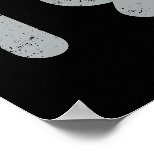 Geweldige sinds 1983 40e verjaardag poster (Hoek)