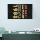 Geweldige sinds 1983 40e verjaardag spandoek (Beurs)