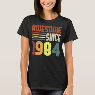 Geweldige sinds 1984 39e verjaardag Retro  T-shirt
