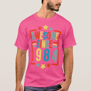 Geweldige sinds 1984 5 t-shirt