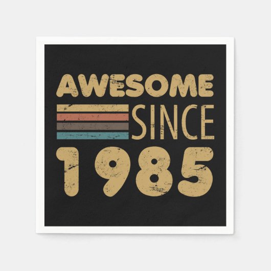 Geweldige sinds 1985 40e verjaardag servet (Voorkant)