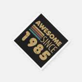 Geweldige sinds 1985 40e verjaardag servet (Hoek)