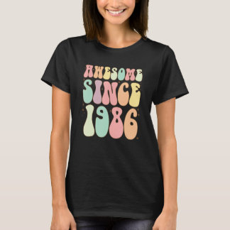 Geweldige sinds 1986 36 jaar t-shirt