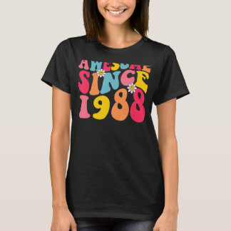 Geweldige sinds 1988 35 jaar oude 35e verjaardag G T-shirt