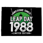 Geweldige sinds 1988 schrikkeljaardag feb 29 Verja Groot Cadeauzakje (Achterkant)