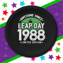 Geweldige sinds 1988 schrikkeljaardag feb 29 Verja Papieren Bordje