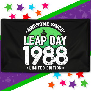 Geweldige sinds 1988 schrikkeljaardag feb 29 Verja Spandoek