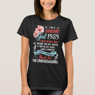 Geweldige sinds 1989, 34ste verjaardag... ben ik e t-shirt