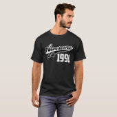 Geweldige sinds 1991 t-shirt (Voorkant volledig)