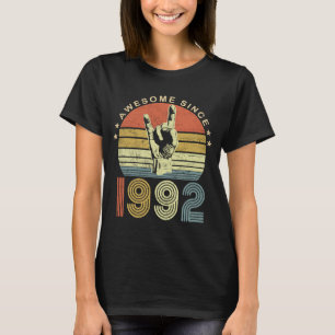 Geweldige sinds 1992  1992 30e verjaardag 30 Y T-shirt