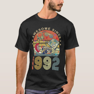 Geweldige sinds 1992 1992 30e verjaardag 30 Y T-shirt