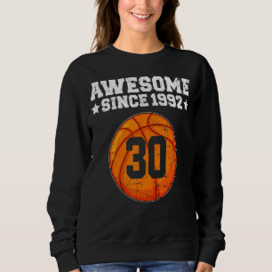 Geweldige sinds 1992 Basketball 30e verjaardag 30e Trui