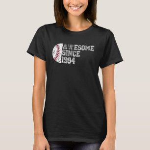 Geweldige Sinds 1994 29e Verjaardag Baseball 29 ja T-shirt