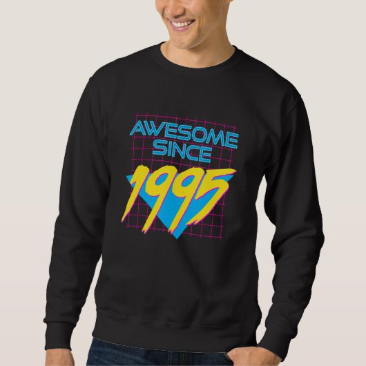 Geweldige sinds 1995 Cool 27 jaar oud Graphic Trui (Voorkant)