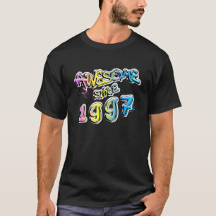 Geweldige sinds 1995 Graffiti Motif T-shirt