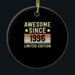 Geweldige sinds 1996 keramisch ornament<br><div class="desc">1</div>