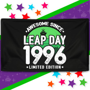 Geweldige sinds 1996 schrikkeljaar dag feb 29 Verj Spandoek