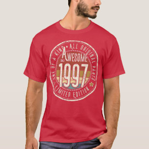 Geweldige sinds 1997 stijl geboren in 1997 t-shirt