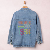 Geweldige sinds 1998 24e verjaardag Retro Denim Jacket (Hangar)