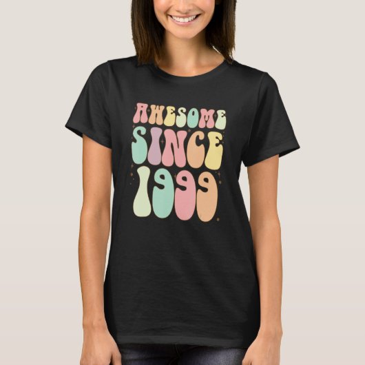 Geweldige sinds 1999 23 jaar t-shirt (Voorkant)