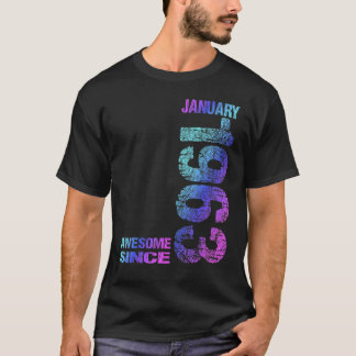 Geweldige sinds 1 januari 1963 60e verjaardag Gebo T-shirt