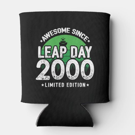 Geweldige sinds 2000 schrikkeljaar dag feb 29 Verj Blikjeskoeler (Achterkant)