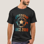 Geweldige sinds 2000 Squad Proud Soccer B-Day Py T-shirt (Voorkant)