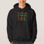 Geweldige sinds 2001 21st Birthday Mannen Vrouwen  Hoodie<br><div class="desc">Geweldige sinds 2001 21st Birthday Mannen Vrouwen Retro</div>