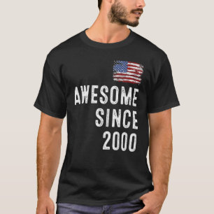 geweldige sinds 2001, 22 jaar t-shirt
