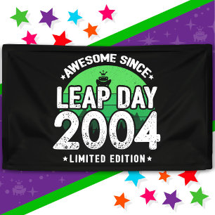 Geweldige sinds 2004 schrikkeljaar dag feb 29 Verj Spandoek