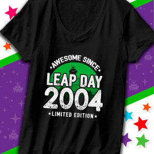 Geweldige sinds 2004 schrikkeljaar dag feb 29 Verj T-shirt