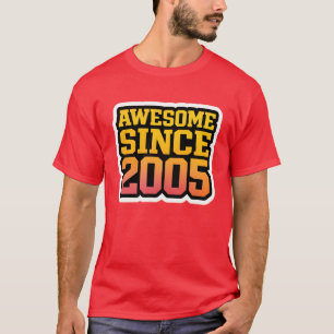 GEWELDIGE SINDS 2005 – Retro Gradient T-shirt