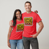 GEWELDIGE SINDS 2005 – Retro Gradient T-shirt (Unisex)