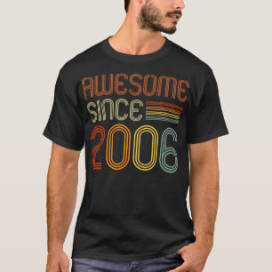 Geweldige Sinds 2006 voor Jongens Meisjes 18e Verj T-shirt