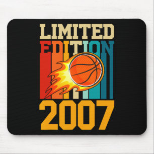 Geweldige sinds 2007 Birthday Basketball Limited E Muismat