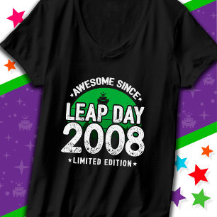 Geweldige sinds 2008 schrikkeljaar dag feb 29 Verj T-shirt