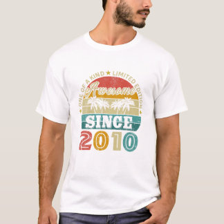  Geweldige sinds 2010 Limited Edition 13th Bi T-shirt