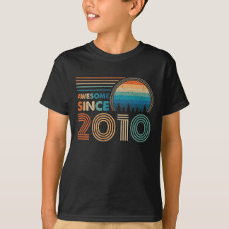geweldige sinds 2010 t-shirt