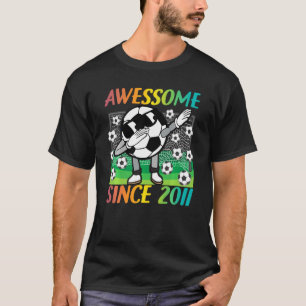 Geweldige sinds 2011 10 jaar oud op de tiende verj t-shirt