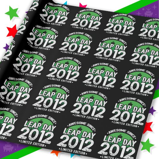 Geweldige sinds 2012 schrikkeljaar dag feb 29 Verj Cadeaupapier