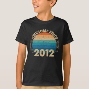 geweldige sinds 2012 t-shirt