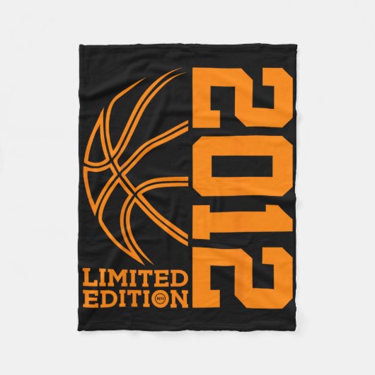 Geweldige sinds 2012 Verjaardag Bysketbyll Limited Fleece Deken (Voorkant)