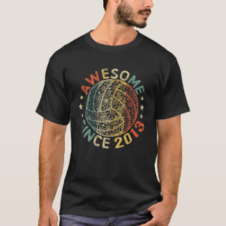 Geweldige sinds 2013 9 jaar oud volleybal t-shirt