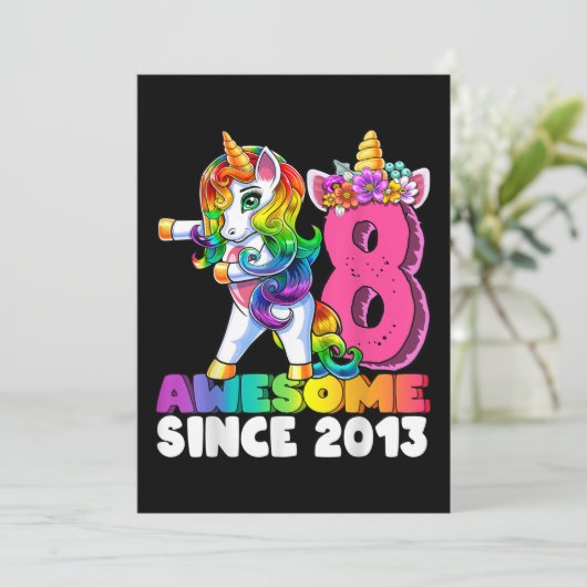 Geweldige sinds 2013 save the date (Staand voorkant)