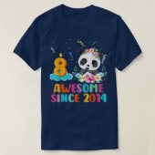 Geweldige sinds 2014 8e verjaardag 8 jaar oud Pand T-shirt (Design voorkant)
