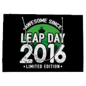 Geweldige sinds 2016 schrikkeljaardag feb 29 Verja Groot Cadeauzakje (Achterkant)