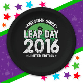 Geweldige sinds 2016 schrikkeljaardag feb 29 Verja Papieren Bordje