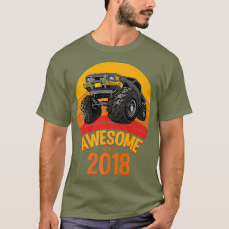 Geweldige sinds 2018 Verjaardagsjongen 2 jaar oud T-shirt
